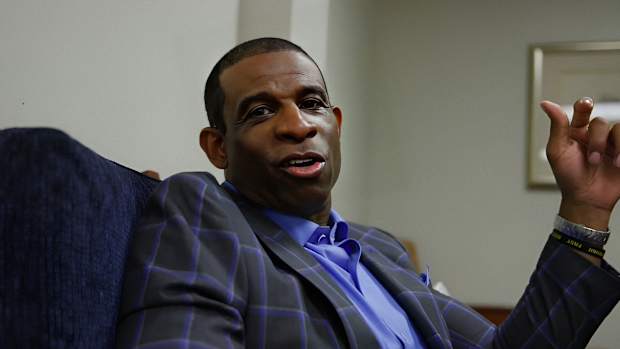Deion Sanders before his book tour